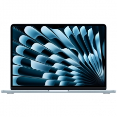 Apple MacBook Air 13" (M4, 10C CPU/10C GPU, 2025), 16 ГБ, 512 ГБ SSD, небесно-голубой, Sky Blue, MC6U4